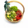 Корзина с овощами и фруктами «Фитоняшка»